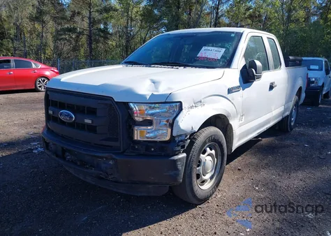 2016 Ford F-150 Xl z USA, uszkodzony, nr VIN 1FTEX1CF2GFB02852